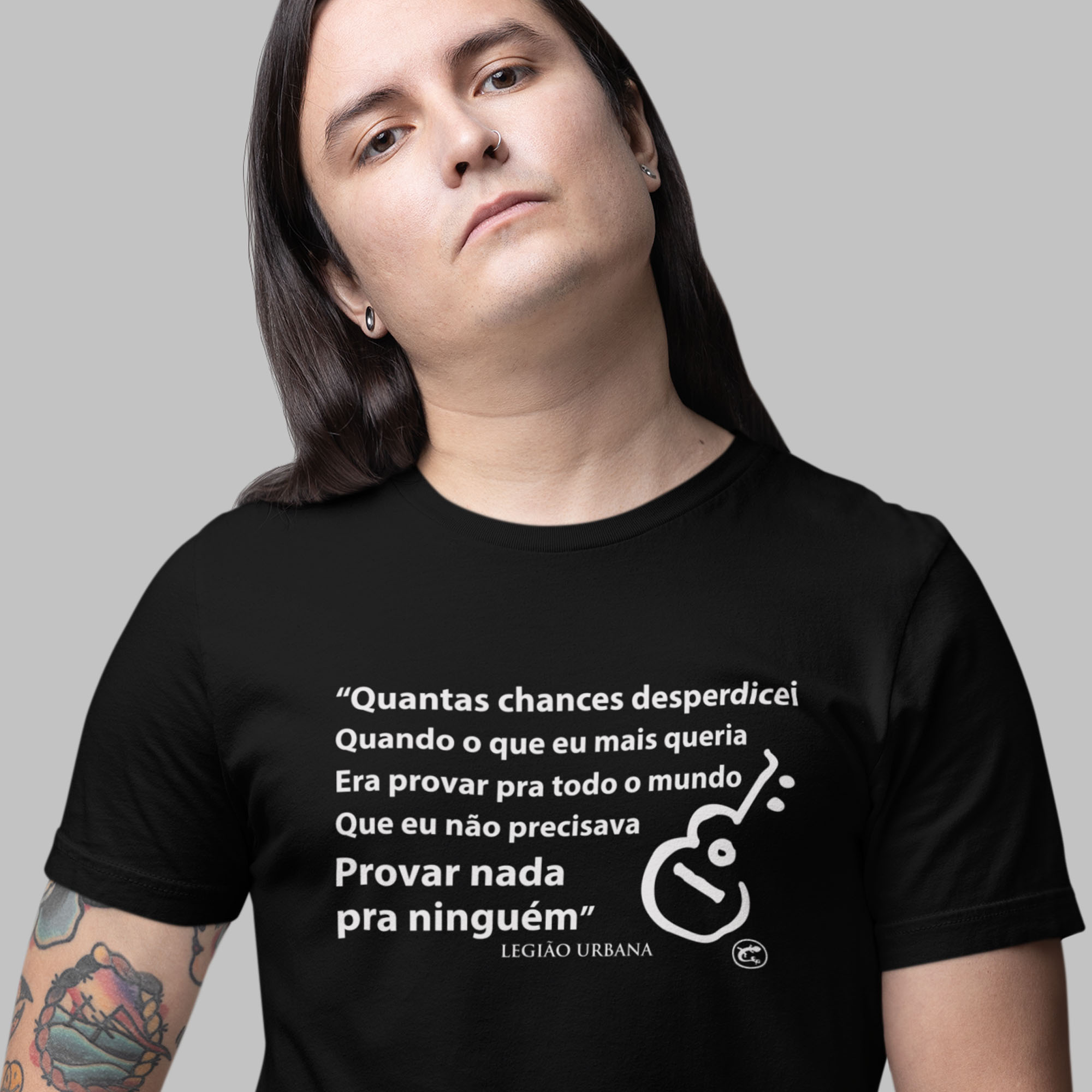 Camiseta Quase Sem Querer - Legião Urbana