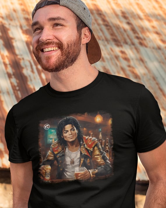 Camiseta de Boteco Michael Jackson