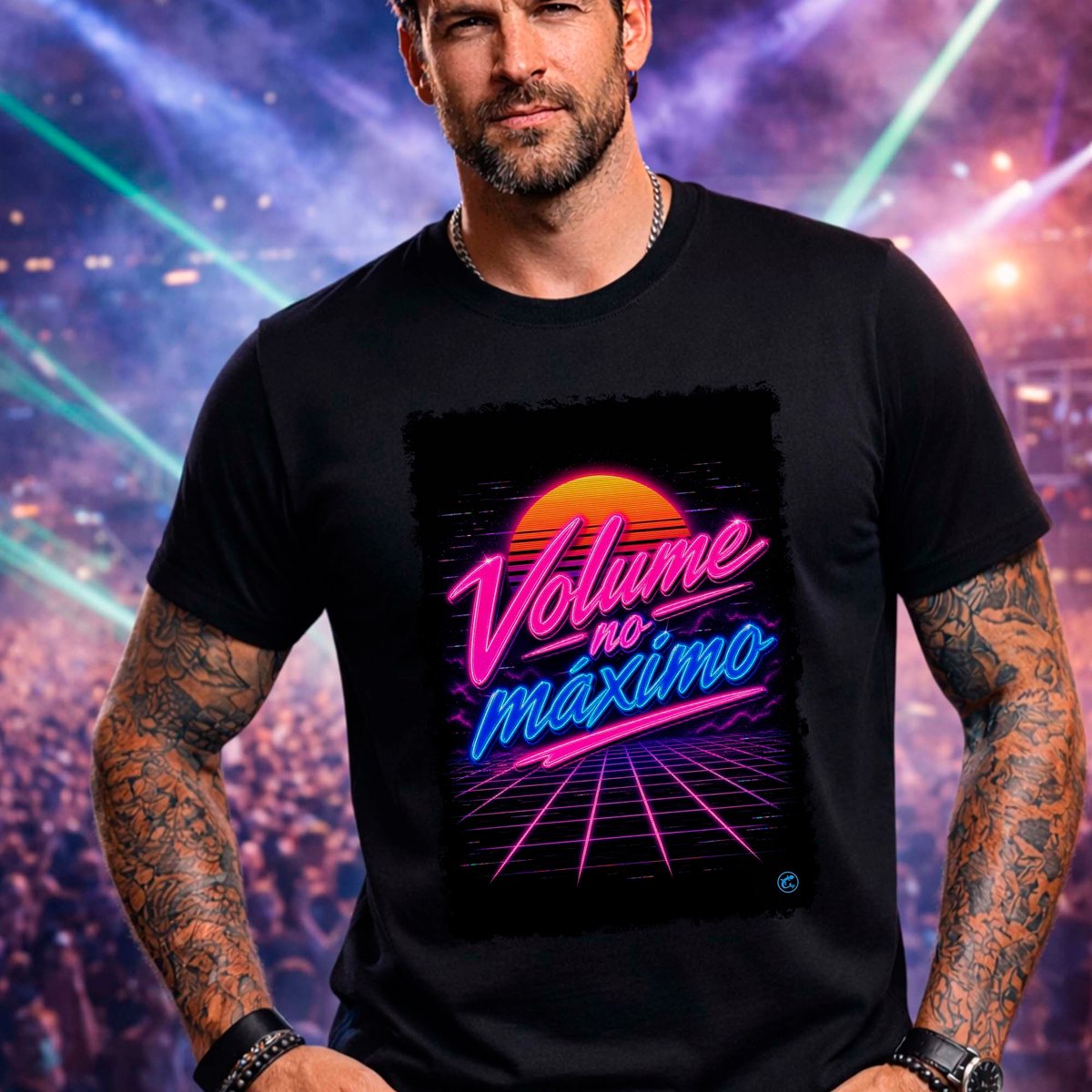 Nome do produto: Camiseta Volume no Máximo