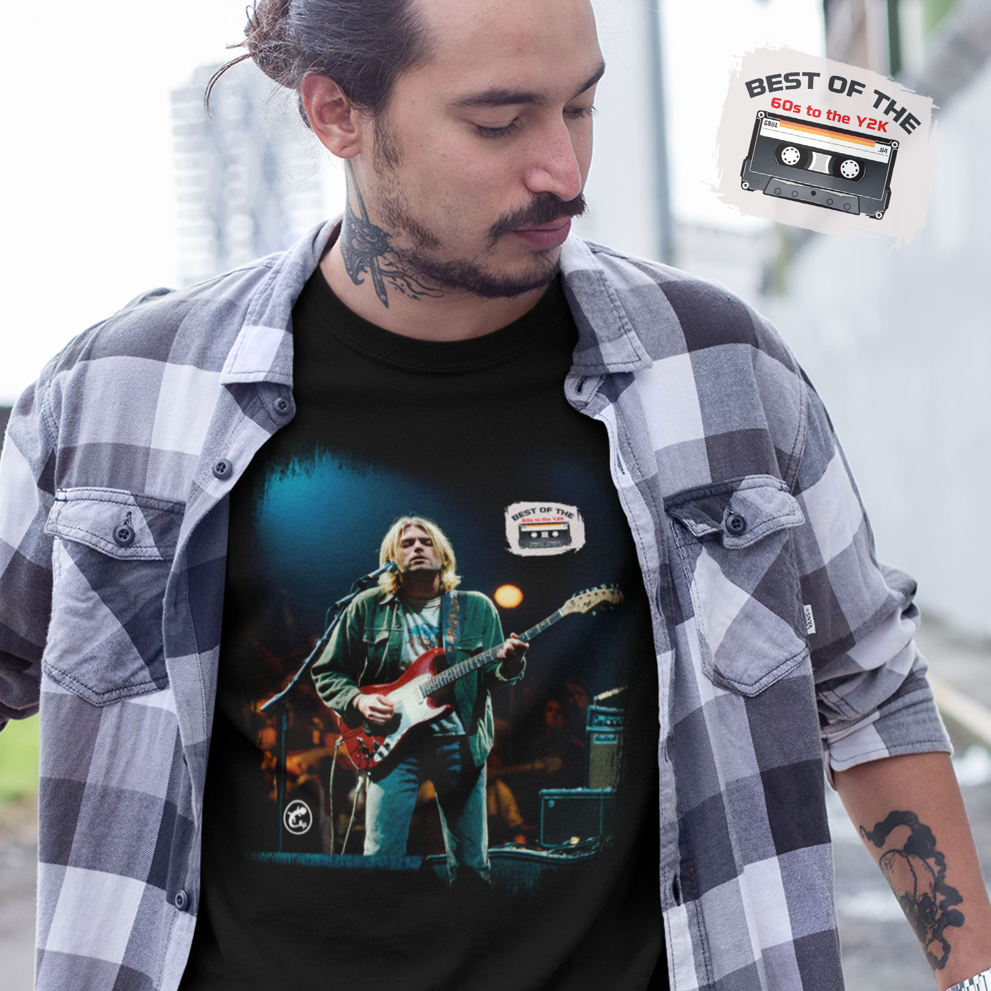 Camiseta Kurt Cobain - Best of the 60s to the Y2K