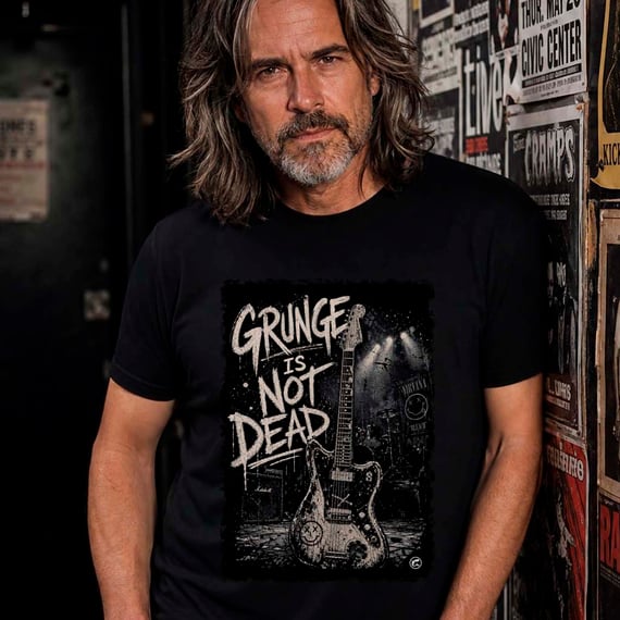 Camiseta Grunge is Not Dead