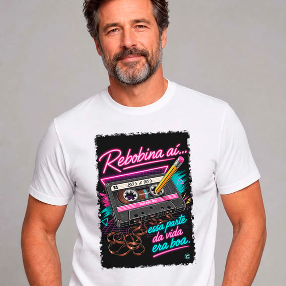 Camiseta Rebobina ai
