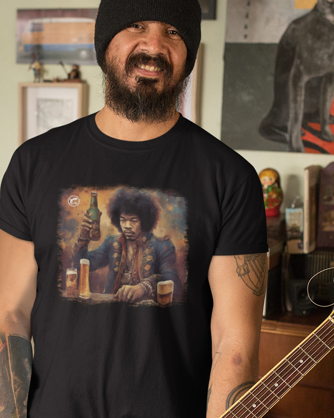 Camiseta de Boteco Jimi Hendrix