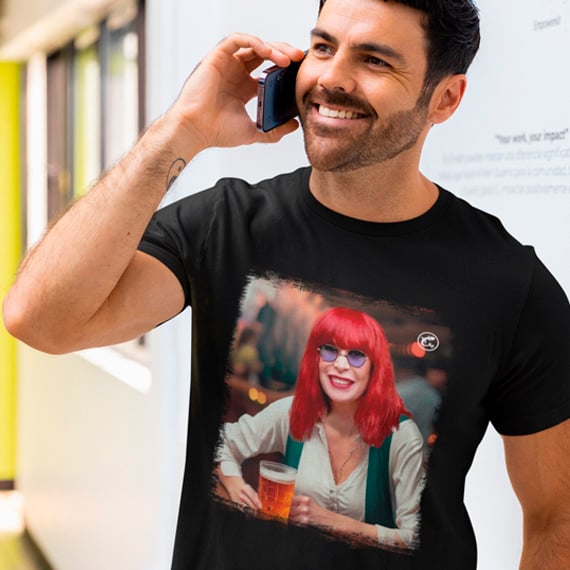 Nome do produto: Camiseta de Rock Rita Lee
