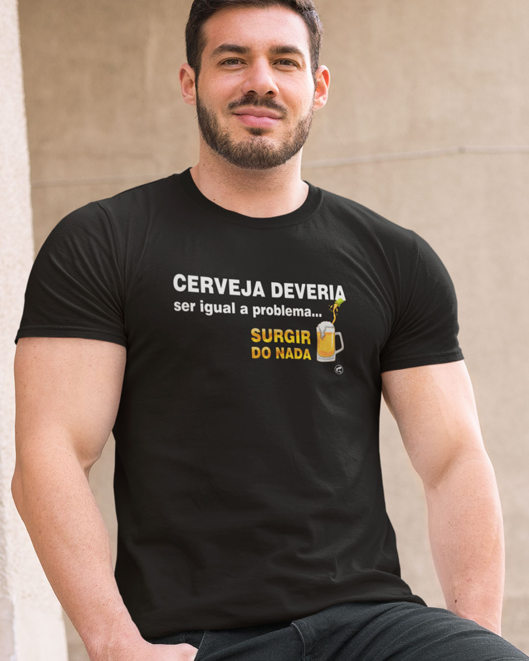 Camiseta de Boteco Cerveja deveria ser igual a problema: Surgir do nada