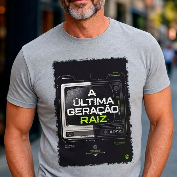 Camiseta Anos 2000, Ultima Geração Raiz