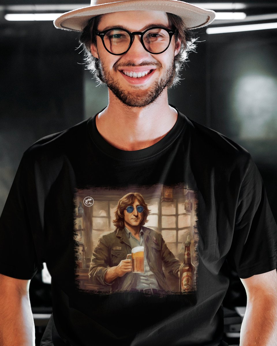 Nome do produto: Camiseta de Rock John Lennon
