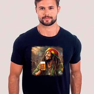 Camiseta PIMA - Bob Marley