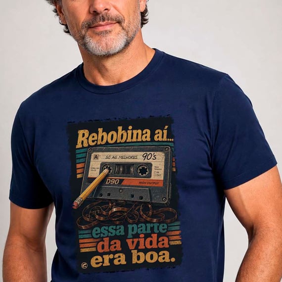Camiseta Rebobina ai