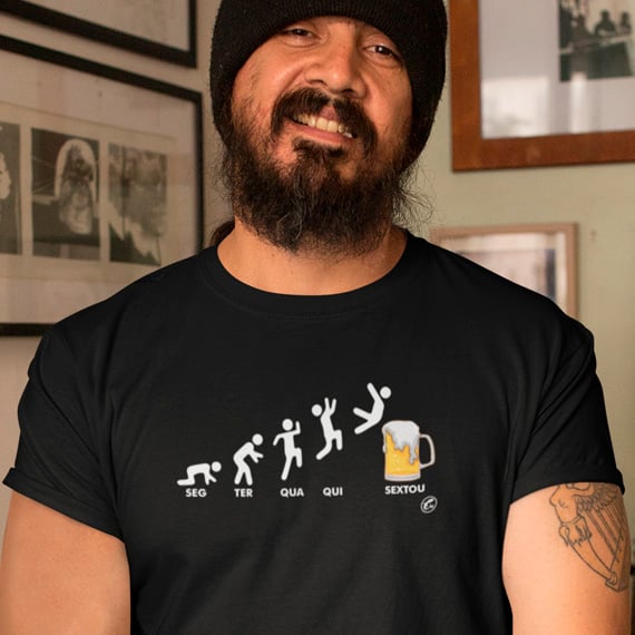 Nome do produto: Camiseta de Boteco Sextou!
