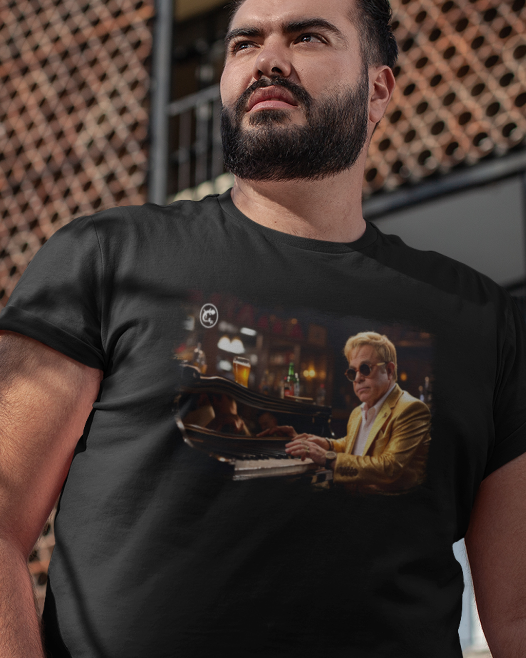 Camiseta de Boteco Elton John