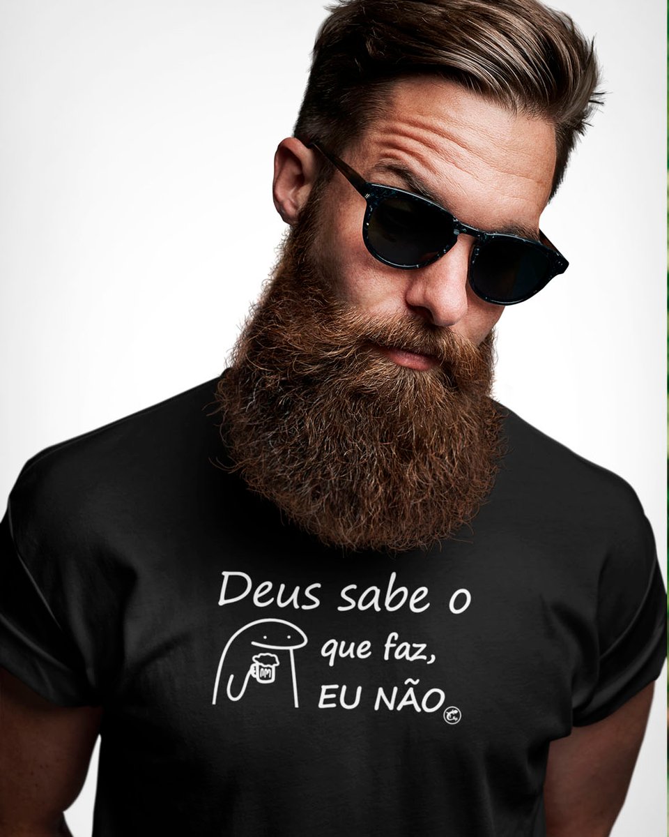 Nome do produto: Camiseta Deus sabe o que faz, eu não