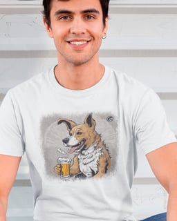 Nome do produto Camiseta de Buteco Melhores Amigos do Homem