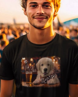 Camiseta de Boteco Golden Puppy Jack