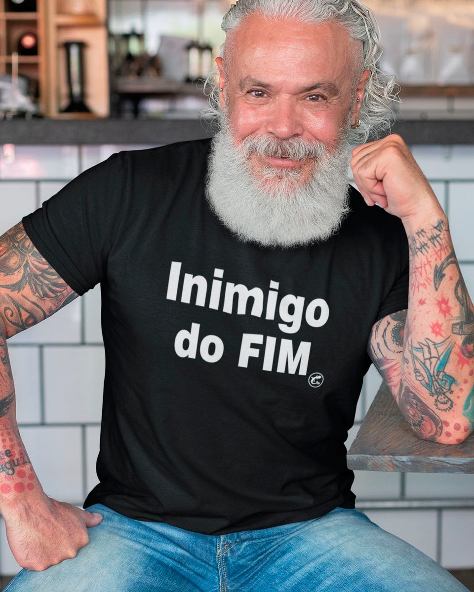 Nome do produto: Camiseta de Boteco Inimigo do Fim