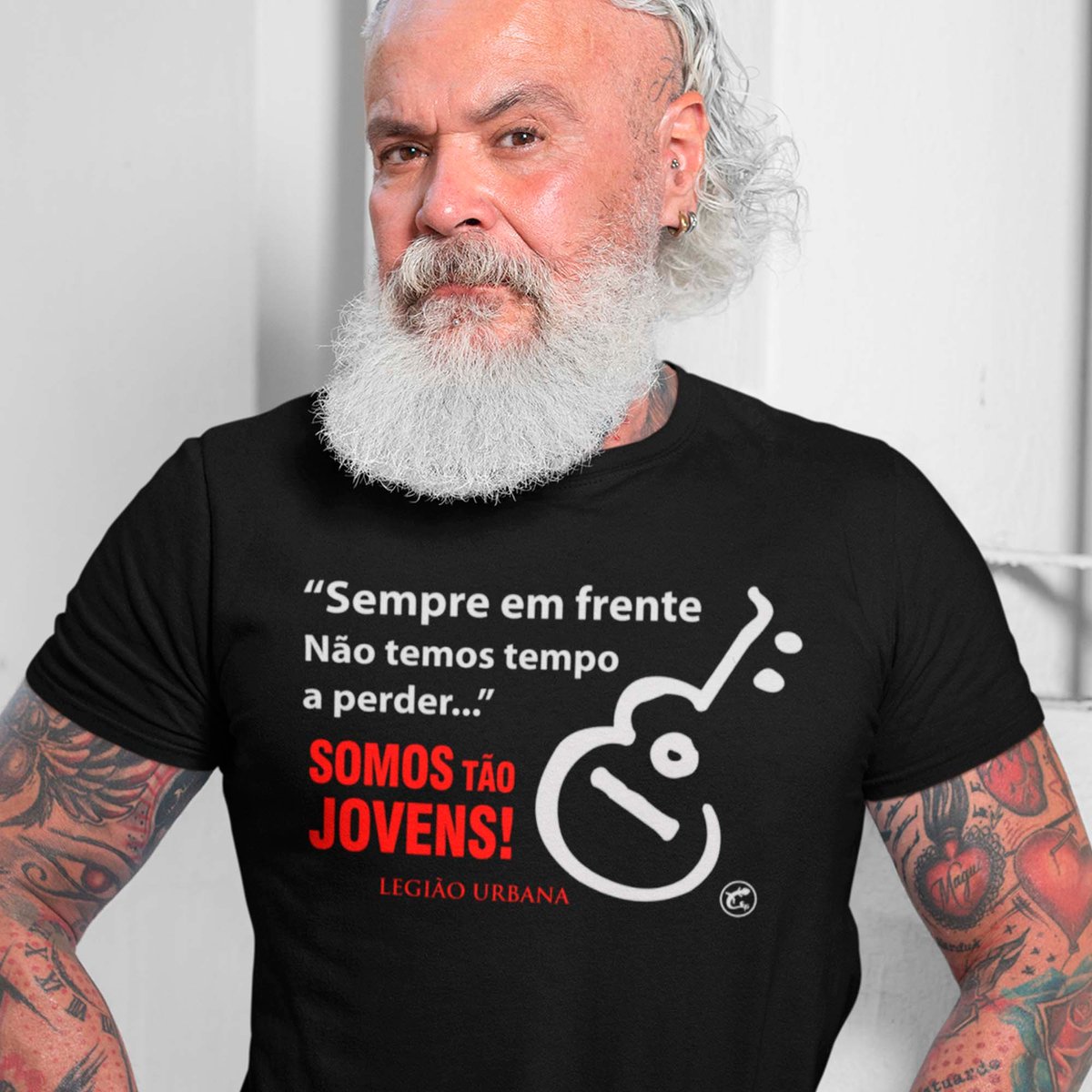 Nome do produto: Camiseta Legião Urbana - Tempo Perdido
