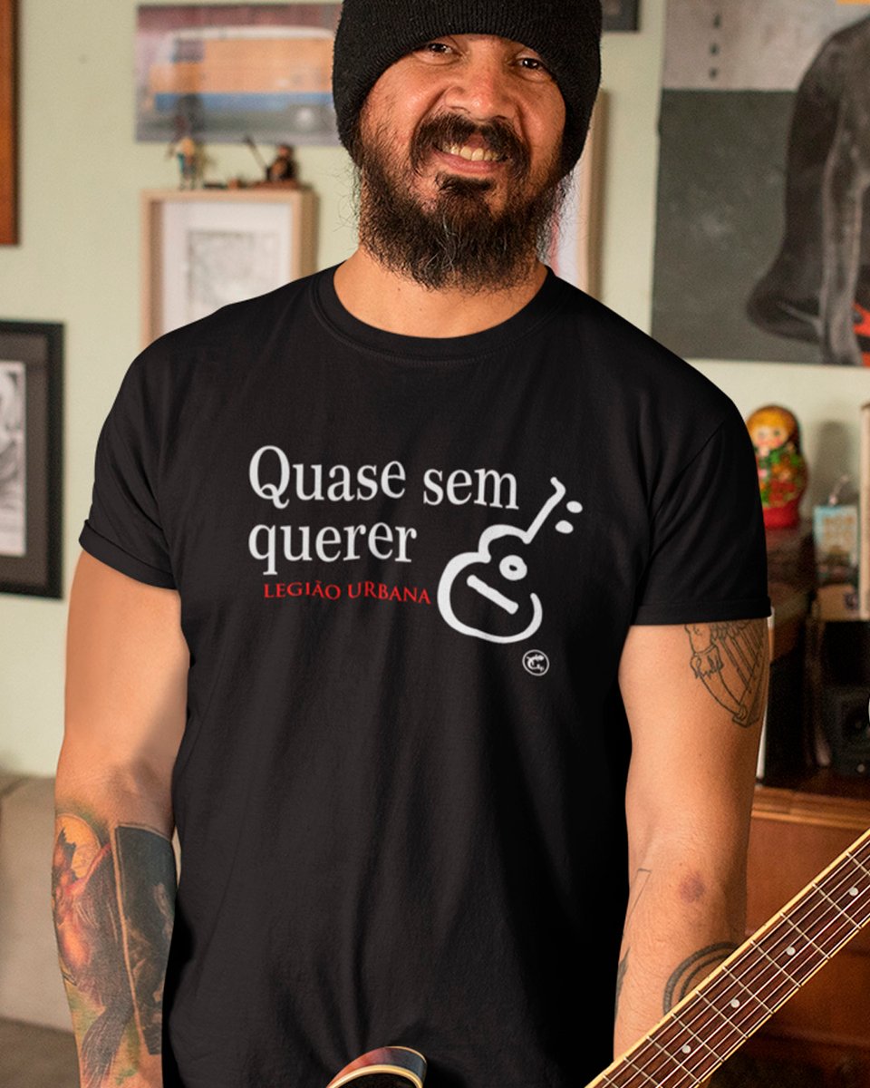 Nome do produto: Camiseta de Boteco Quase sem Querer Legião Urbana