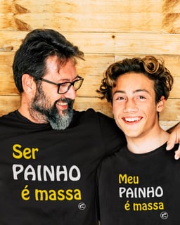 Nome do produto Camiseta Meu Painho é Massa