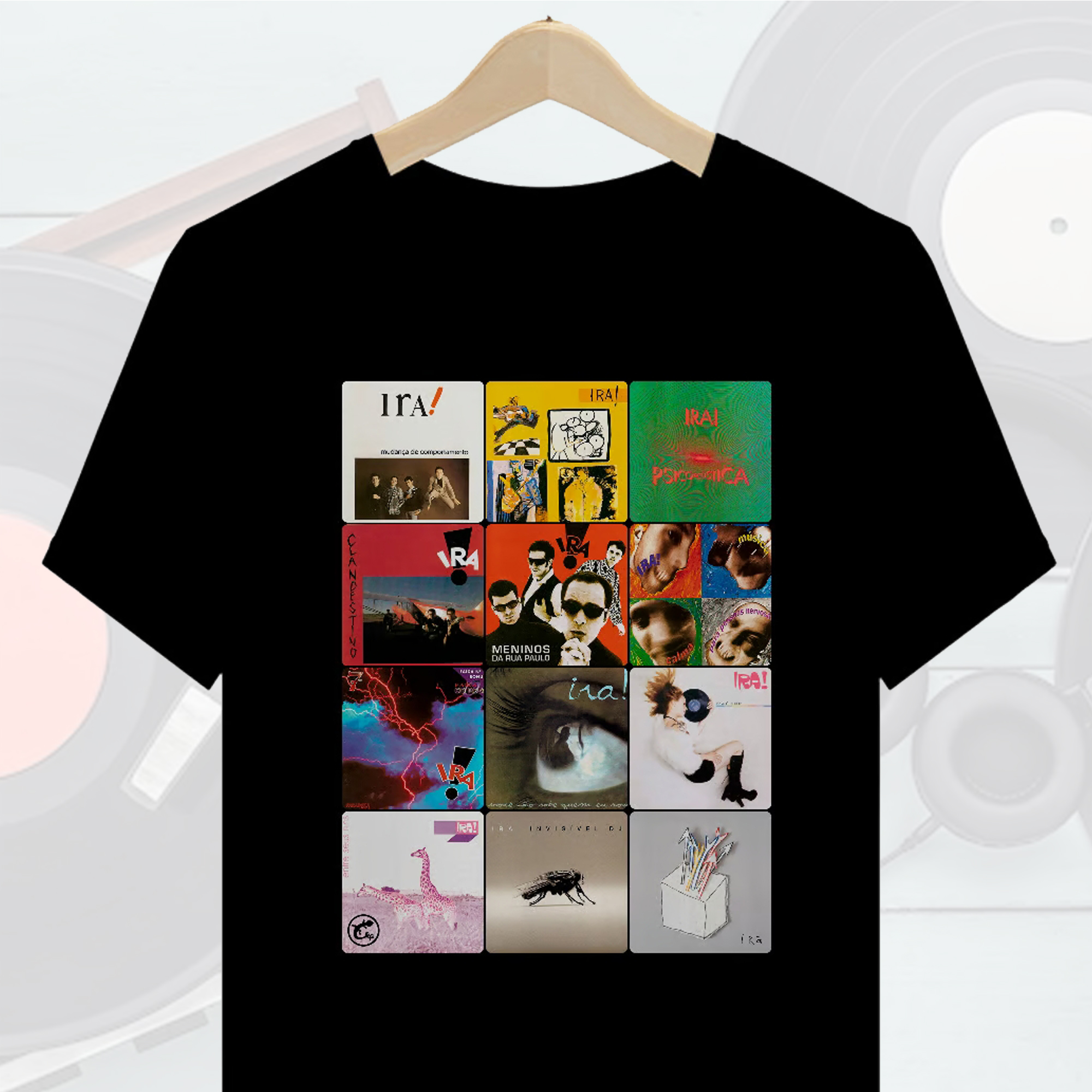 Camiseta do Ira - Discografia