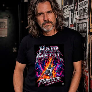 Nome do produto Camiseta Hair Metal Forewer