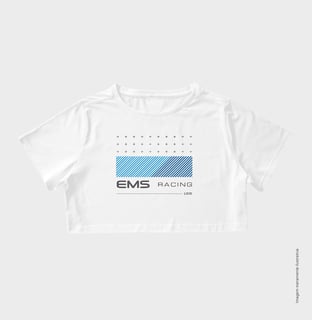Nome do produto Cropped EMS Racing Lifestyle
