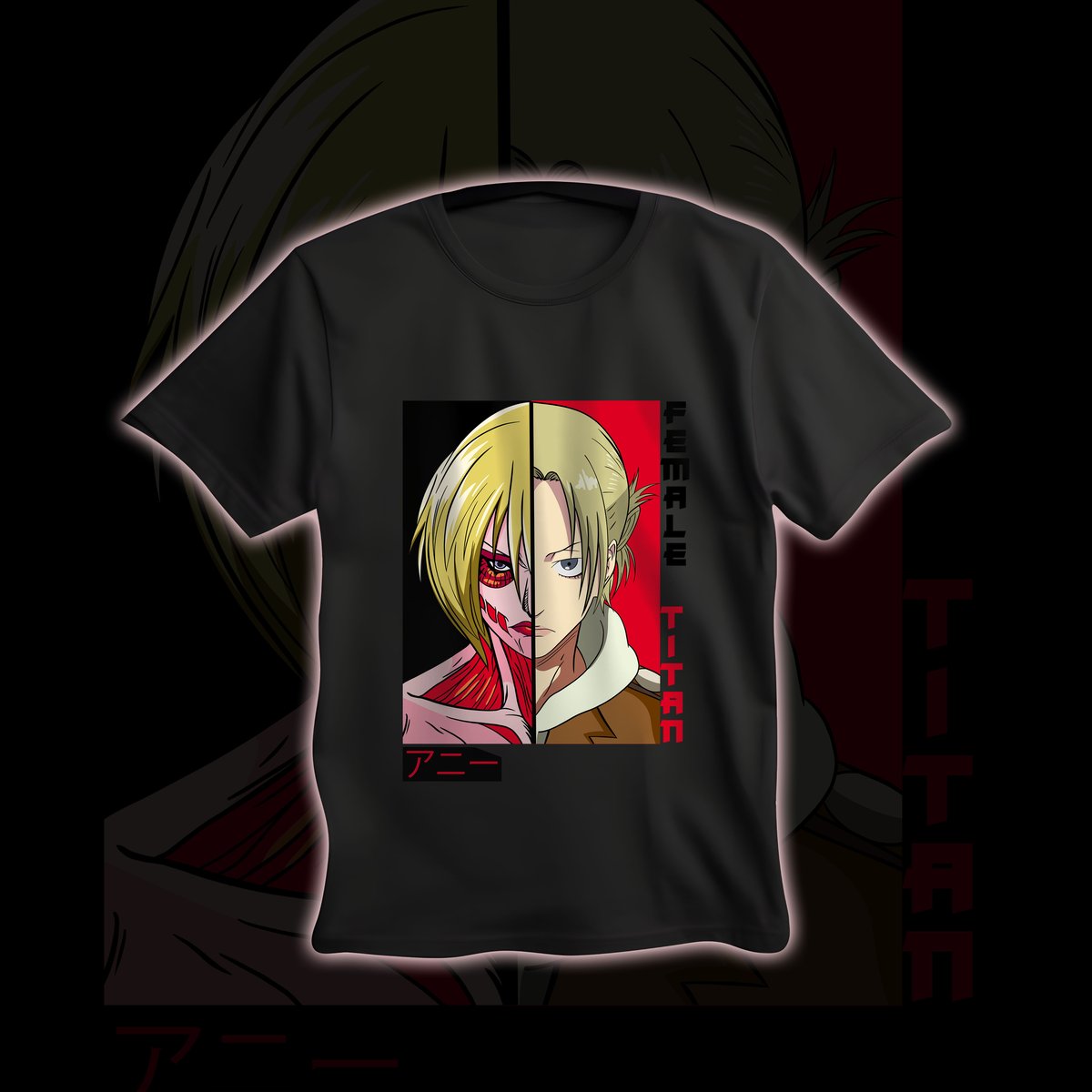 Nome do produto: Camisa Annie Leonhart Attack On Titan