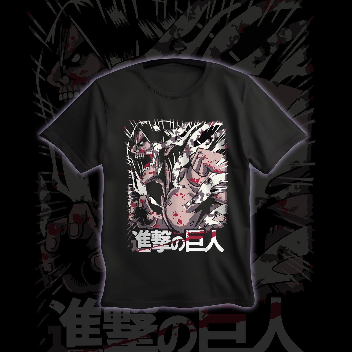 Nome do produto: Camisa Titã de Ataque Shingeki no Kyojin