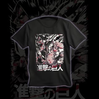 Camisa Titã de Ataque Shingeki no Kyojin