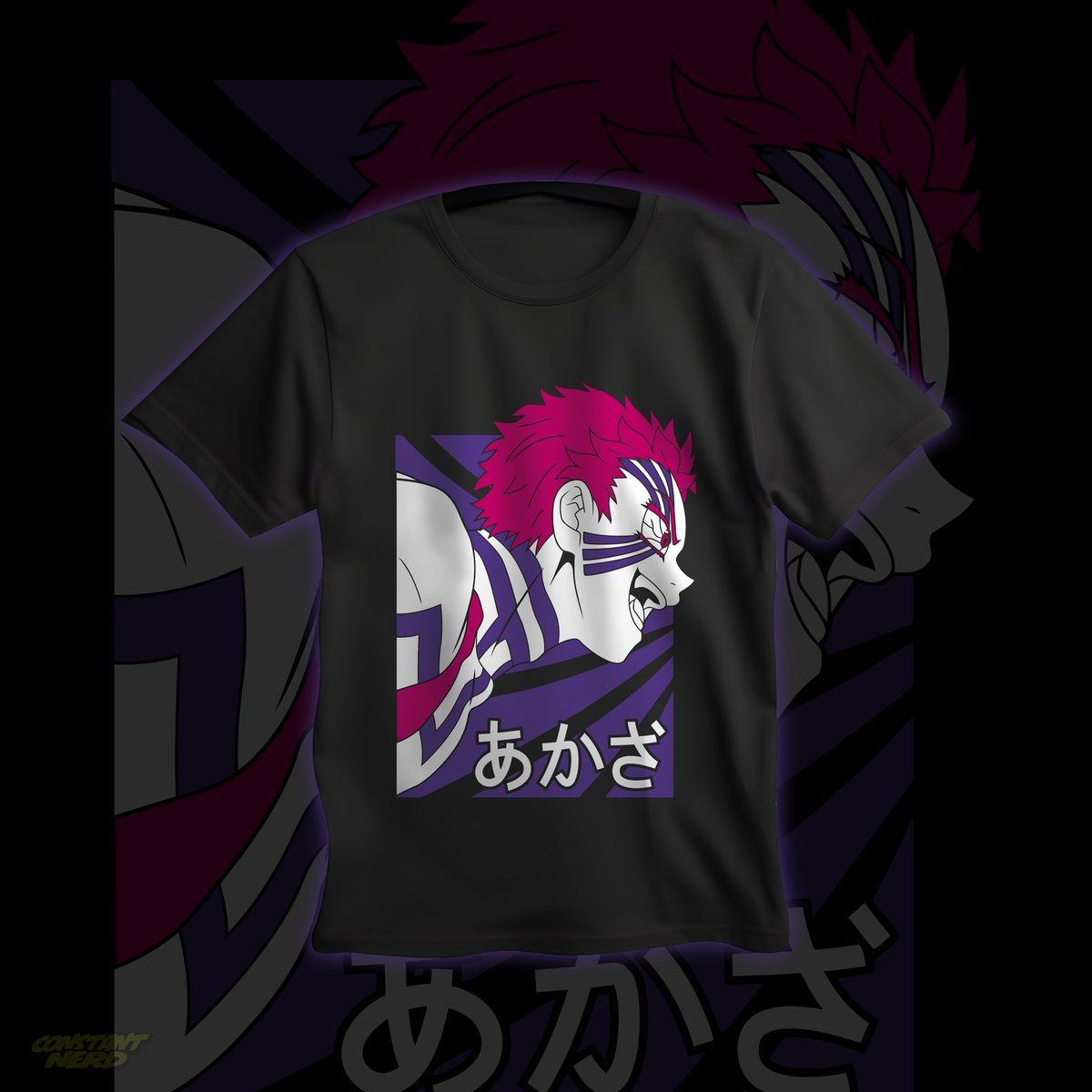 Nome do produto: Camisa Azaka Kimetsu No Yaiba