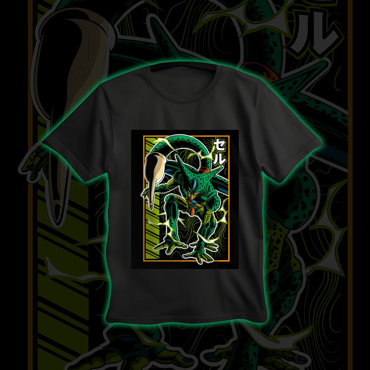 Nome do produto: Camisa Cell Dragon Ball Z