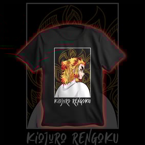 Nome do produto  Camisa Kyojuro Kimetsu