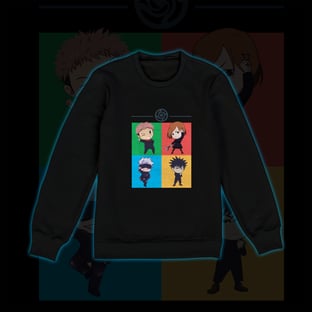 Nome do produtoMoletom Trio Jujutsu Kaisen