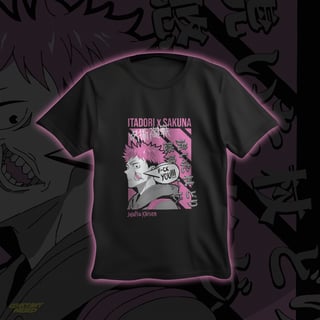 Camisa Itadori e Sukuna Jujutsu Kaisen