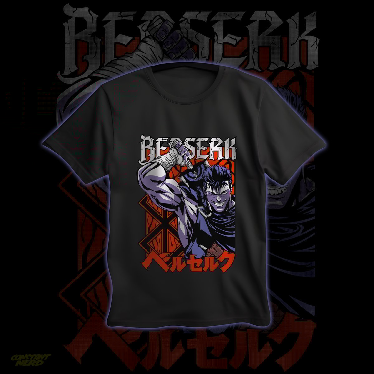 Nome do produto: Camisa Guts - Dark Espadachim 
