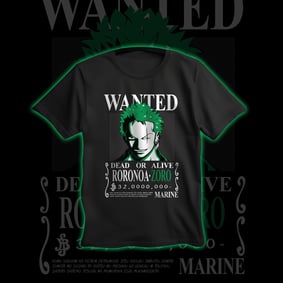 Nome do produto  Camisa Zoro One Piece
