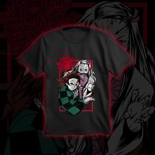 Camisa  Tanjiro e Nezuko 