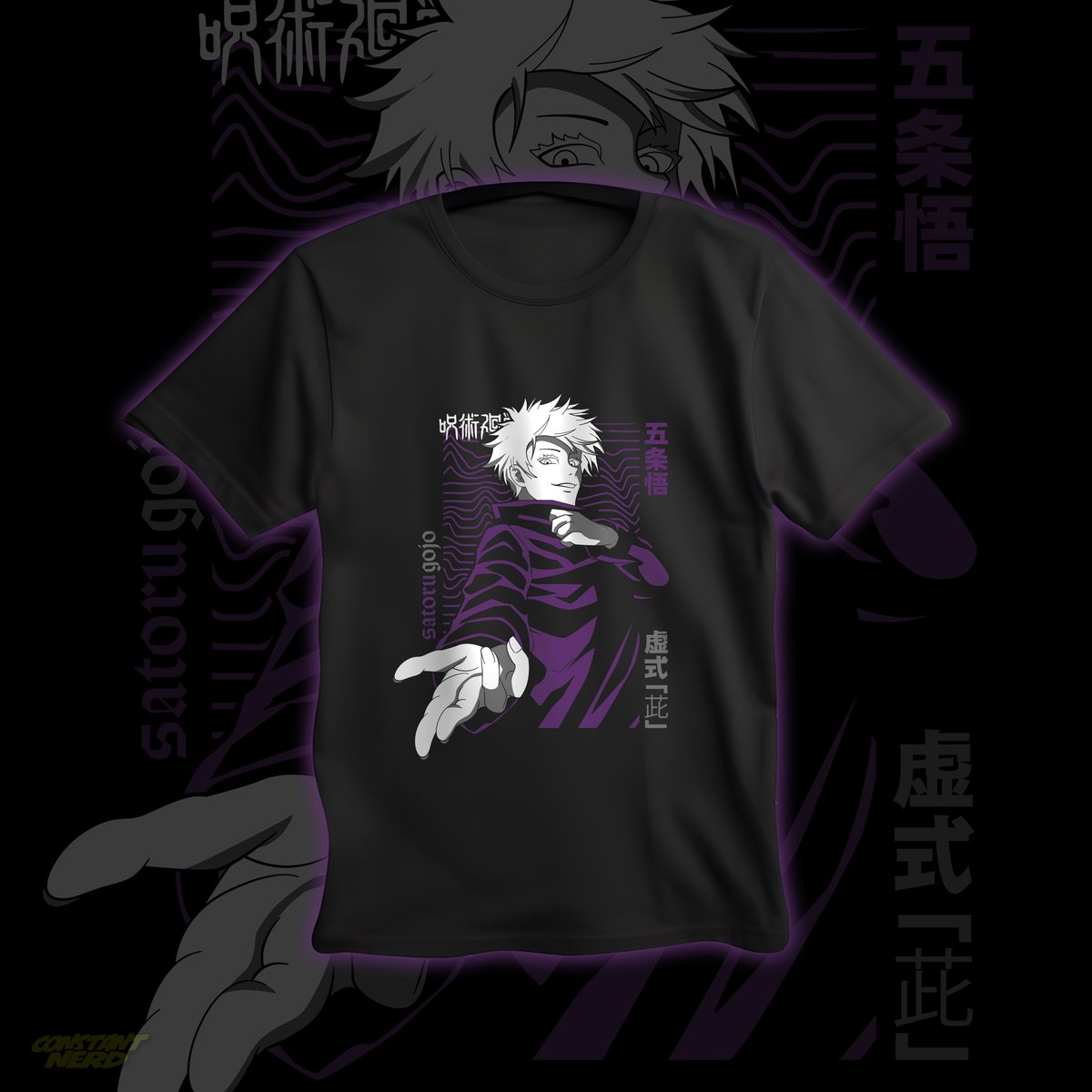 Nome do produto: Camisa Satoru Gojo Purple 