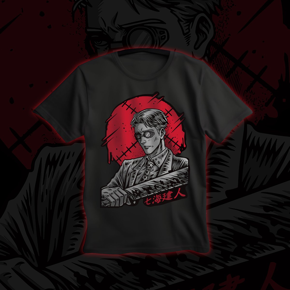 Nome do produto: Camisa Nanami Jujutsu Kaisen
