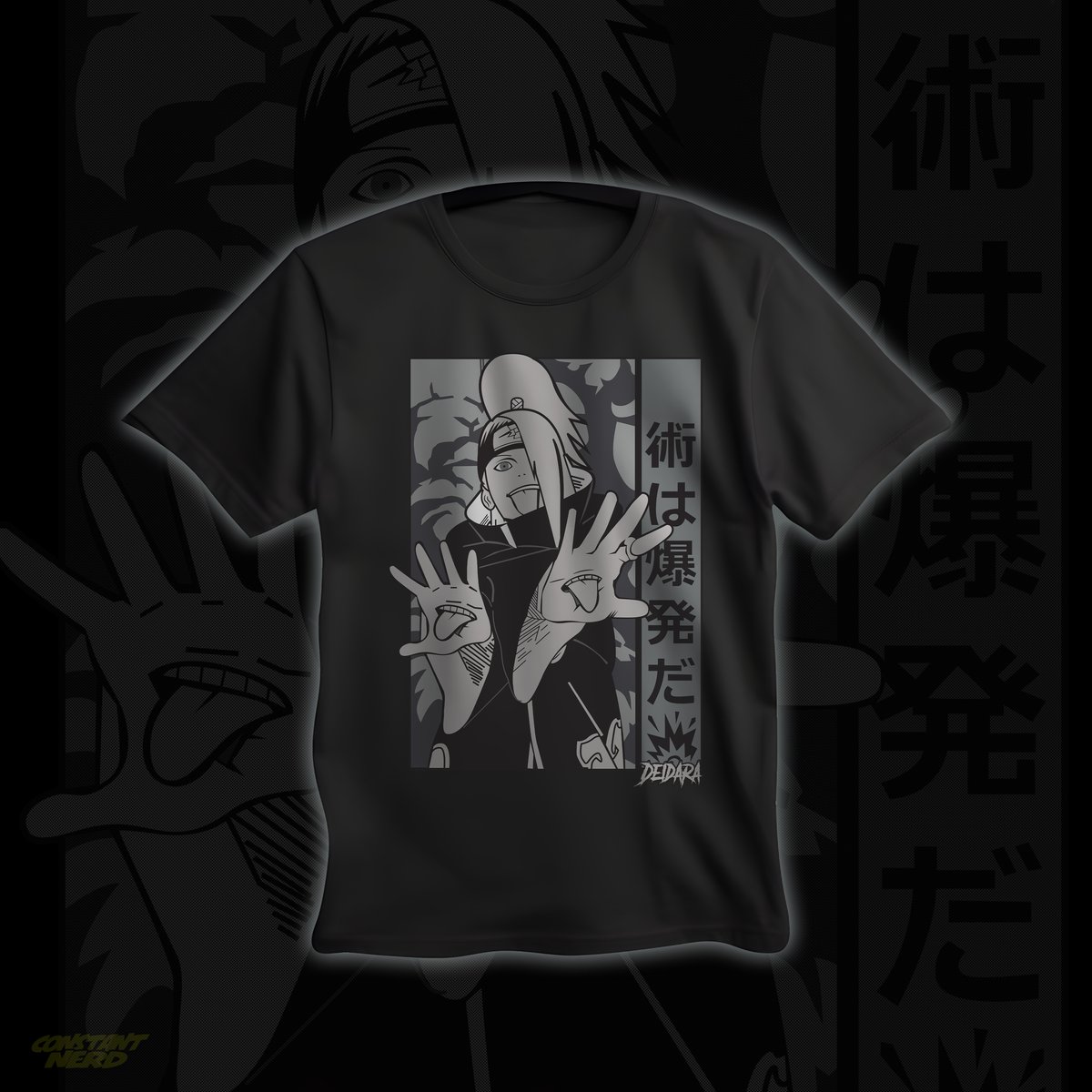 Nome do produto: Camisa Akatsuki Deidara 