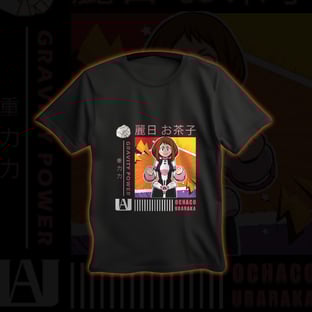 Nome do produtoCamisa Mangá Ochaco Uraraka