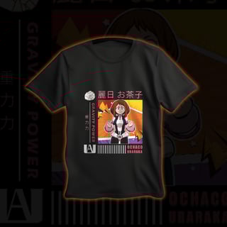 Camisa Mangá Ochaco Uraraka