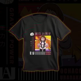 Nome do produto  Camisa Mangá Ochaco Uraraka