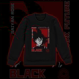 Moletom Black Goku Dragon Ball