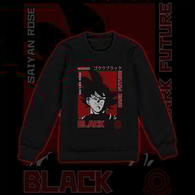 Nome do produto  Moletom Black Goku Dragon Ball