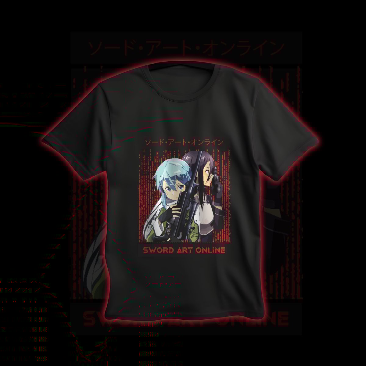 Nome do produto: Camisa Sword Art Online Básica