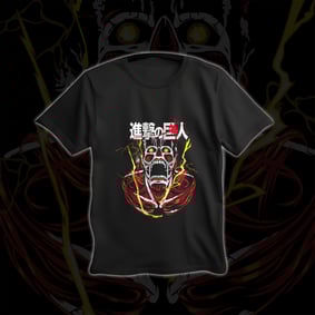 Nome do produto  Camisa Titã Colossal Attack On Titan