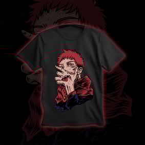 Nome do produto  Camisa Sukuna Jujustu Kaisen