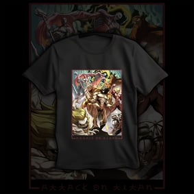 Nome do produto  Camisa Attack On Titan