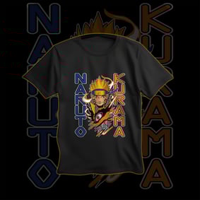 Nome do produto  Camisa Naruto Kurama