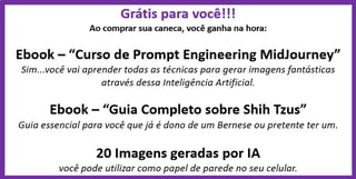 Nome do produto Caneca Shih Tzu com Arte Digital - #Autenticidade 0011